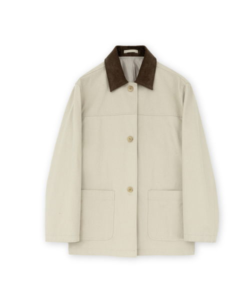 W Work Jacket, Ecru