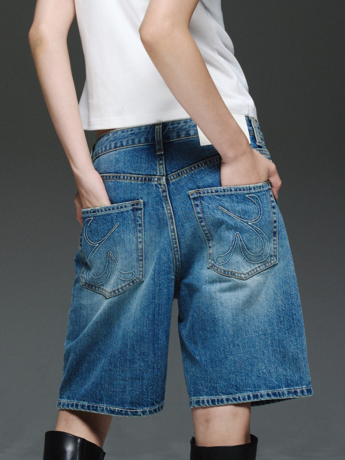 THE PEGGY SHORTS (BLUE)