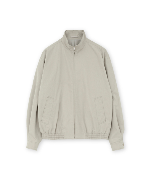 Stand Collar Blouson, Stone