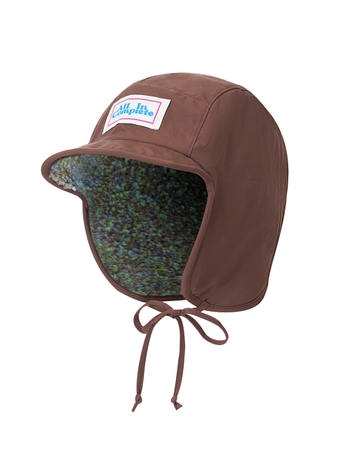 Sprinkle Teddy Reversible Trooper Hat (Brown)