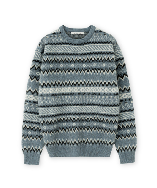 Fair Isle Sweater, Blue