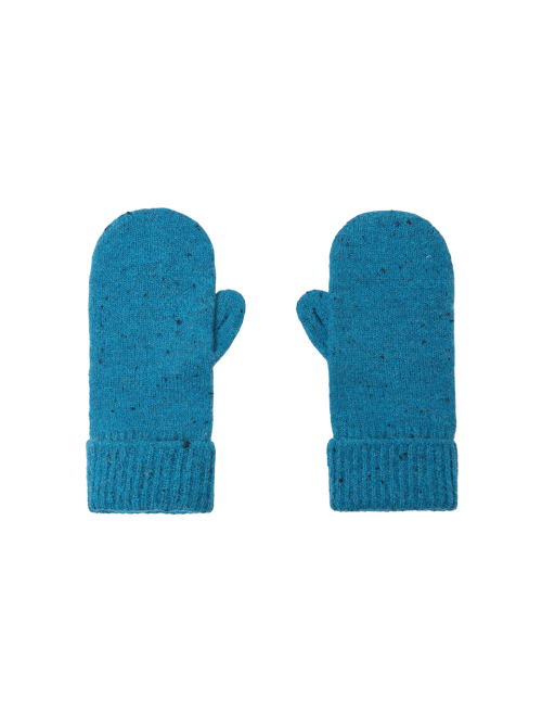 Dot Mitten Gloves (Blue Green)