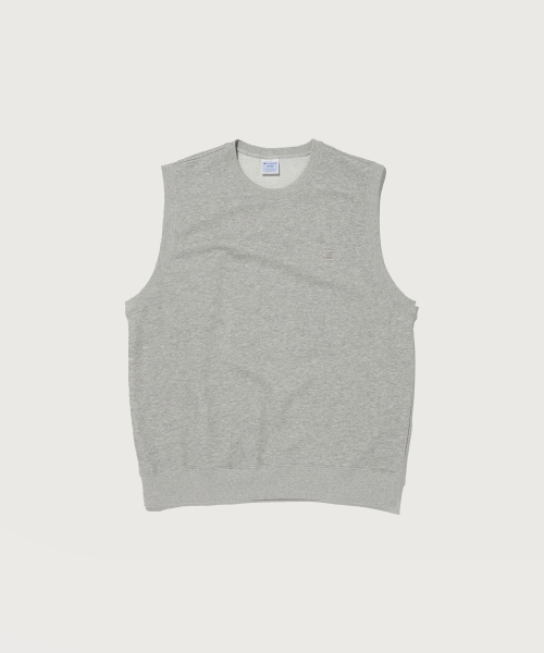 오버핏 스웨트 조끼 Normal Grey