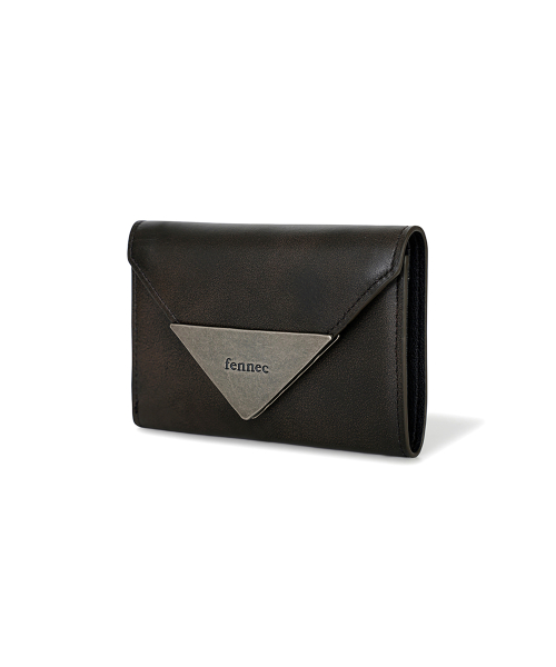 MATT TRIANGLE WALLET - BROWN