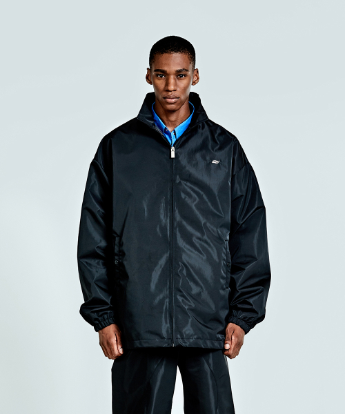 High Neck Parka - Black
