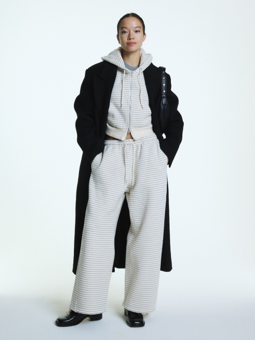 G DRAWSTRING SWEATPANTS (STRIPE)