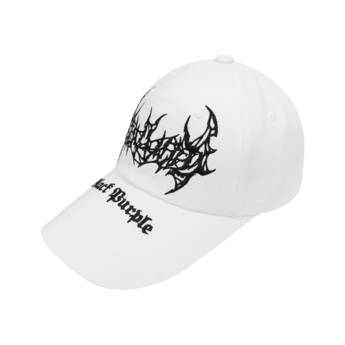 Bad-Bat Ball Cap - White