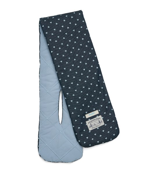 PADDED NYLON SCARF - 5 colors