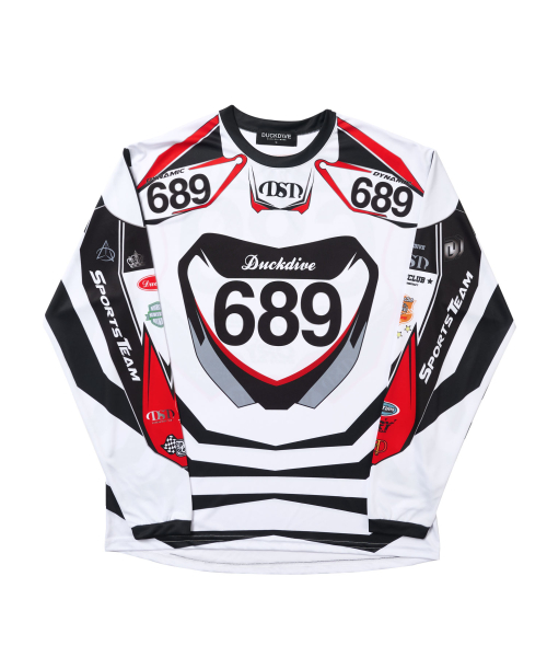 SuperCube Mesh Jersey Long Sleeve White