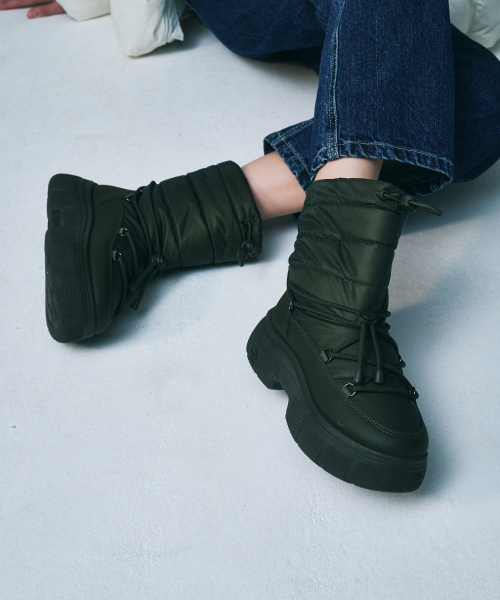클라우디 패딩부츠 412446013 (6cm/3colors)