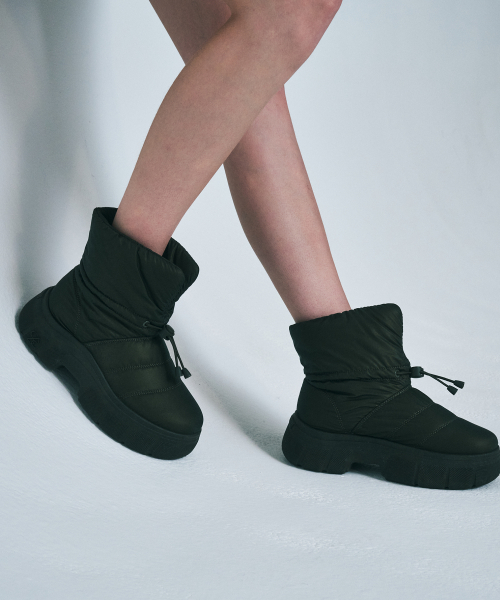 플러피 패딩부츠 412446011 (6cm/3colors)