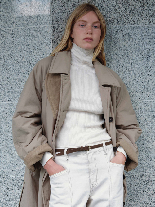 Turtleneck Basic Pullover NEK6XP918