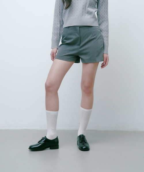 클래식 하프 팬츠 그레이 4W243V001