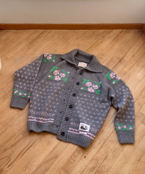 Rose Cardigan_Gray