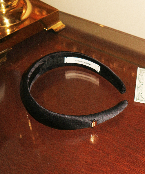 Silk Headband_Black