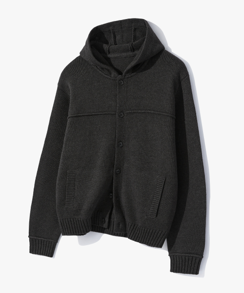 LEGACY HOOD KNIT FRENCH BLACK