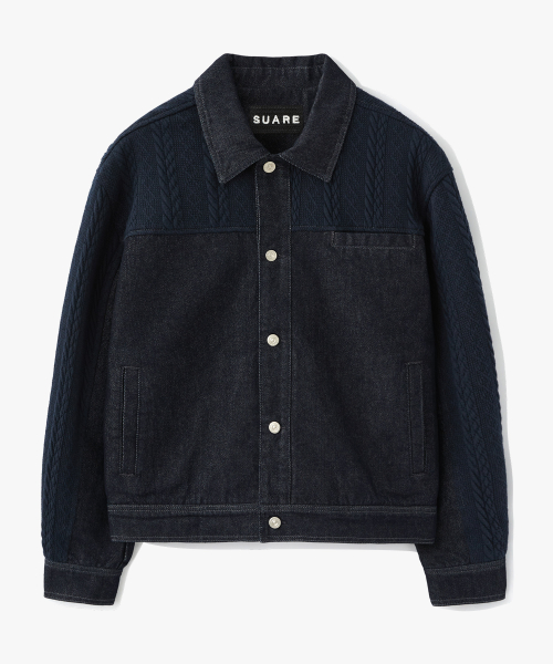 KNIT&RIGID TRUCKER JACKET
