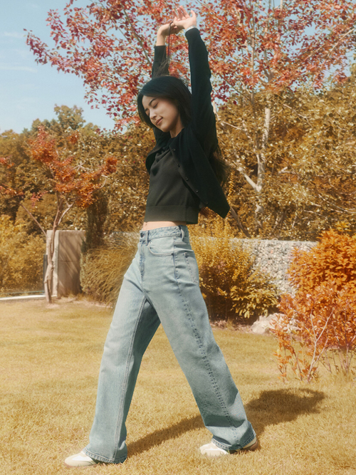 여성) 세미 와이드 데님_MSF5DP2904