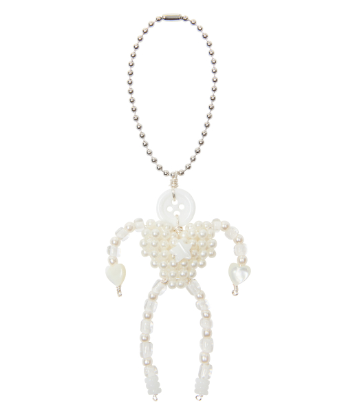 IM LUV STRANGER KEYRING(WHITE)