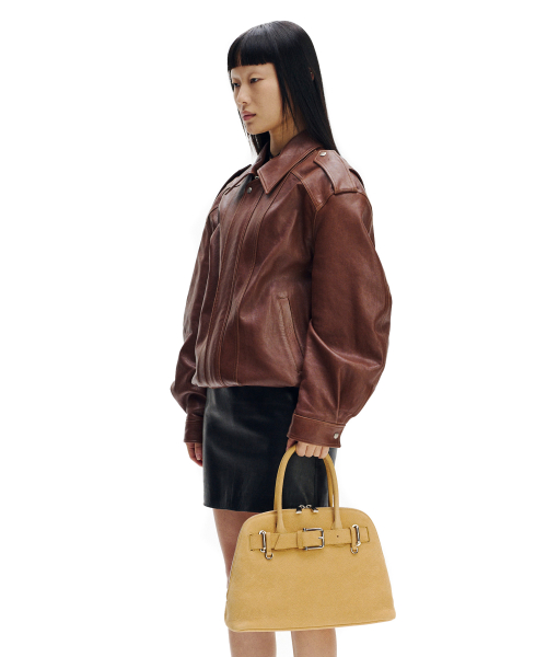 ZIP BROCLE [NUBUCK CARAMEL]