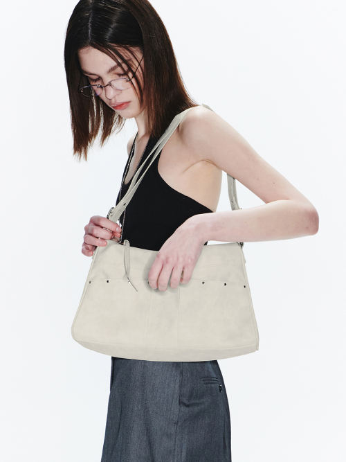 BASH BAG - SAND STONE