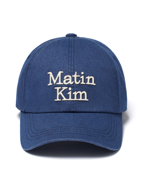 MATIN VOLUME LOGO BALL CAP IN NAVY