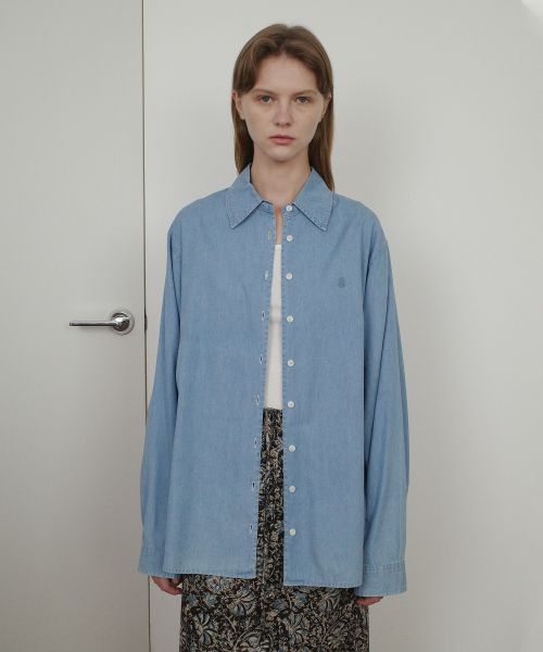 CLASSIC DENIM SHIRT - BLUE