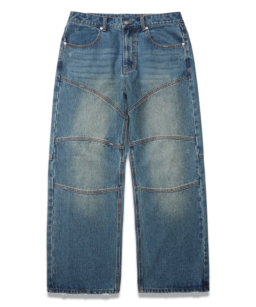 Poleyn Washed Denim Pants