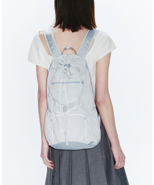 AIRY POCKET BACKPACK - GREY