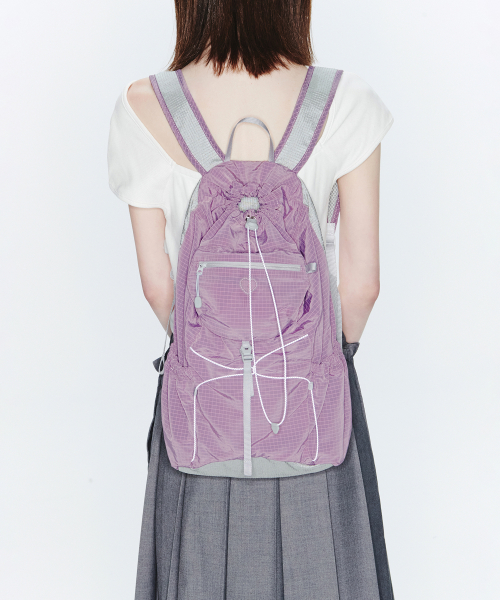 AIRY POCKET BACKPACK - PURPLE