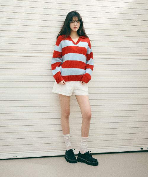 LACE FRILL SHORT PANTS WHITE