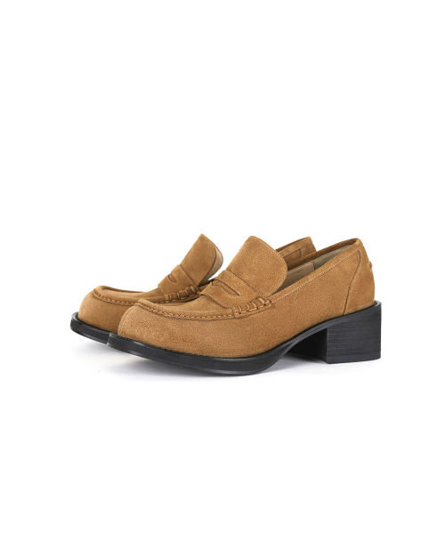 DENNY LOAFER [SUEDE BROWN]