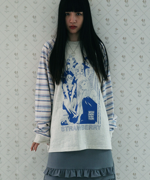 Strawberry EP1 Raglan LS-T [Oatmeal]