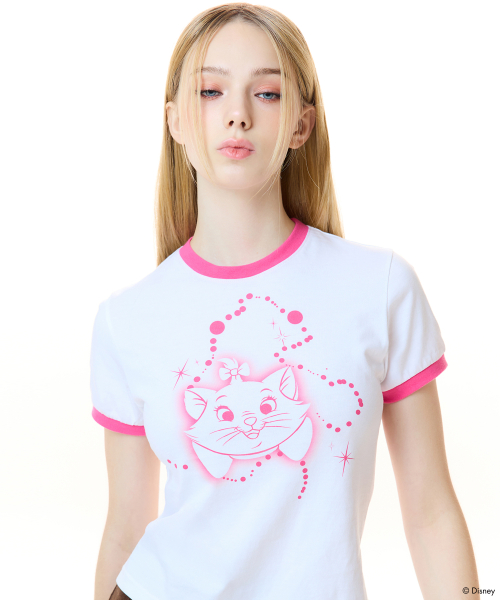 [MARIE] FACE TEE(WHITE)