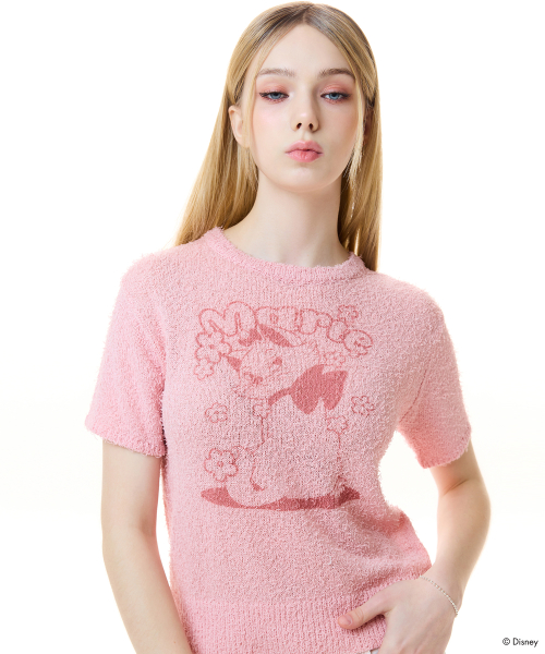 [MARIE] BOUCLE KNIT(PINK)