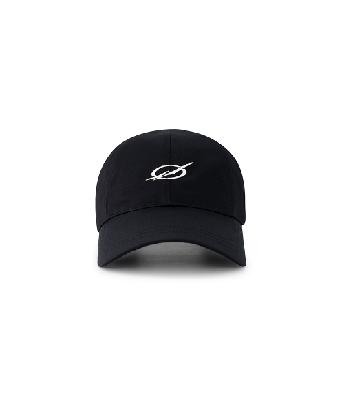 Flat Logo cap - Black