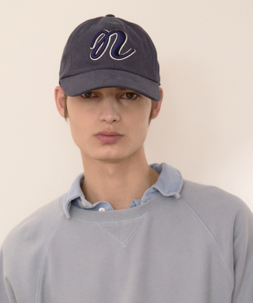 N LOGO BALL CAP NAVY
