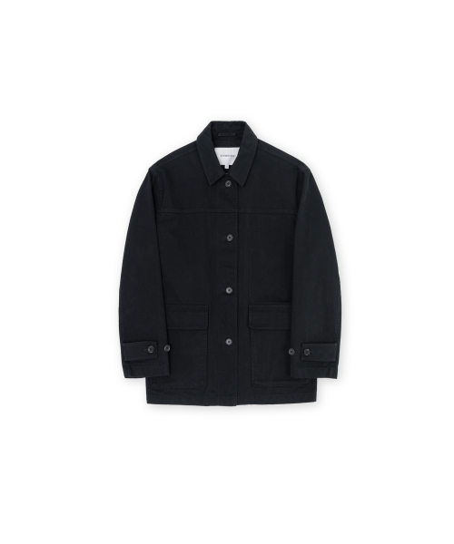 W Half Jacket, Black