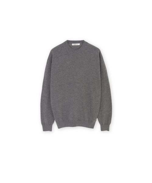 Crewneck Knit, Charcoal