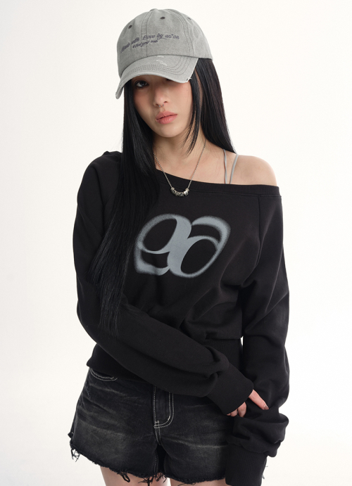MANDY SWEATSHIRT / BLACK