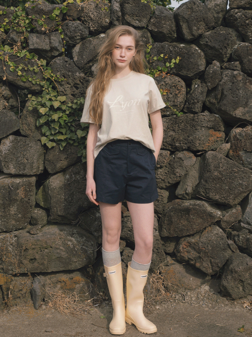 BERNICE pocket short pants_NAVY