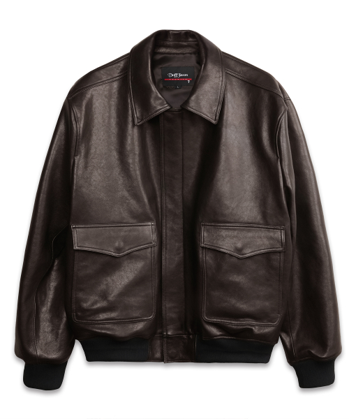 Premium Vegetable Classic A-2 Jacket BROWN