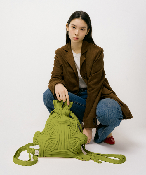 뉴보우백팩 올리브
