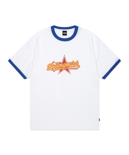 STAR RINGER TEE white