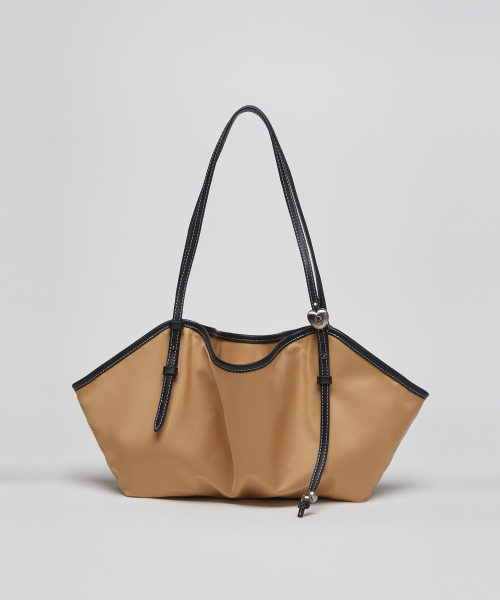 Merge shopper bag(Sand beige)_OVBSX25105BEE