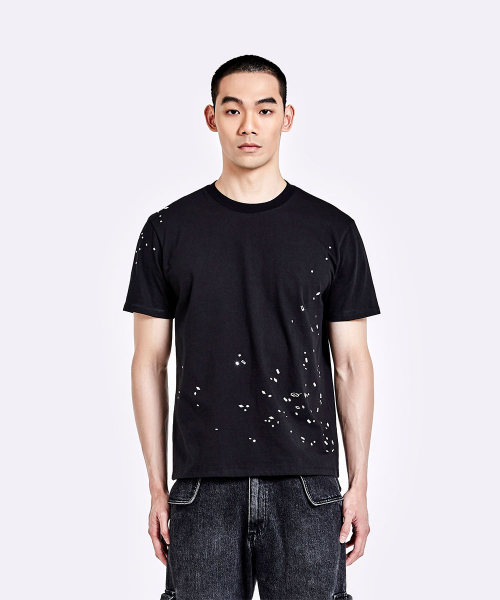 Crushed T-shirt - Black