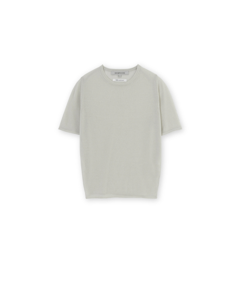W Half Knit, Ecru