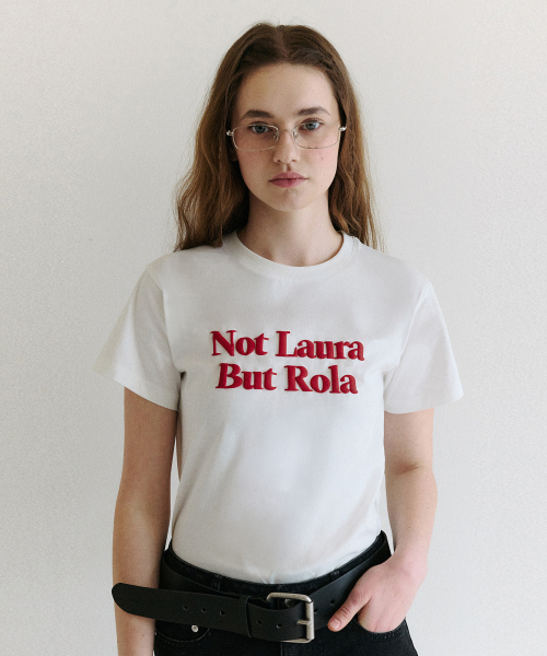 ROLA LOGO GRAPHIC T-SHIRT WHITE