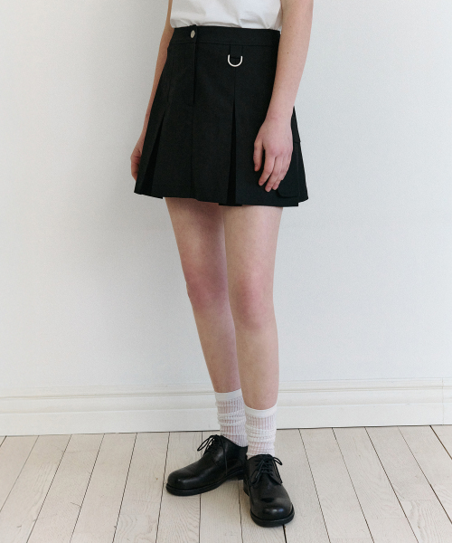 CARGO MINI SKIRT BLACK