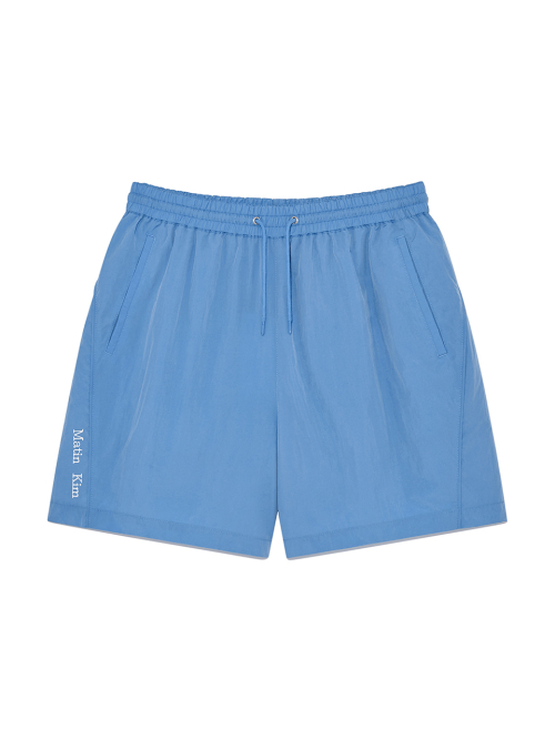 MESH NYLON SHORTS FOR MEN IN LIGHT BLUE